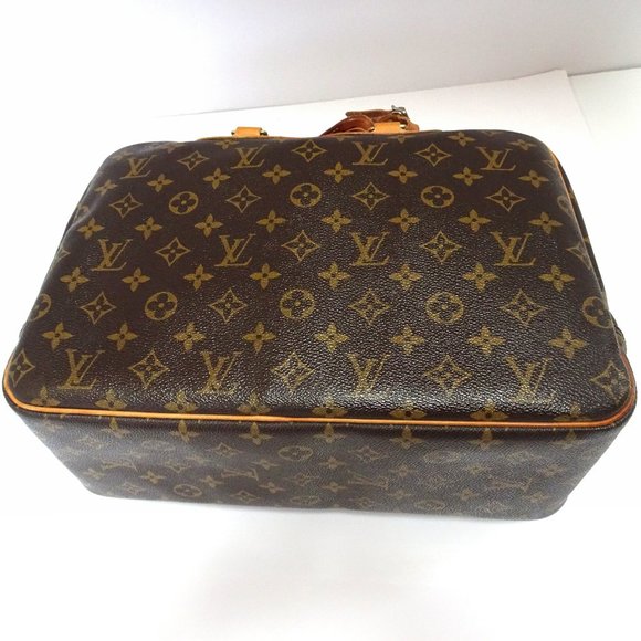 Auth LOUIS VUITTON Deauville Weekend Duffel Bowler - Picture 6 of 15
